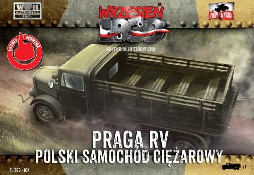 First To Fight 1/72 WWII Praga RV Troop Transporter in Polish Service Kit