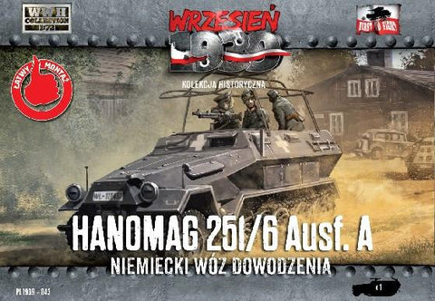 First To Fight 1/72 WWII Hanomag 251/6 Ausf A Halftrack Kit