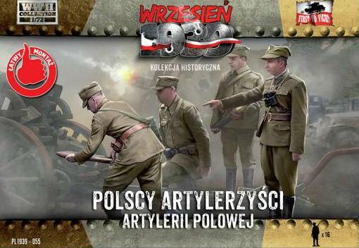 First To Fight 1/72 WWII Polish Gunners (16) Kit