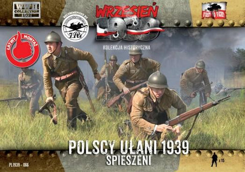 First To Fight 1/72 WWII Polish Uhlans on Foot (15) Kit