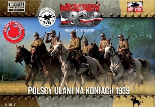 First To Fight 1/72 WWII Polish Uhlans on Horseback (6 Mtd) Kit