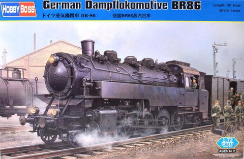 Hobby Boss 1/72 German Dampflokomotive BR86 Kit