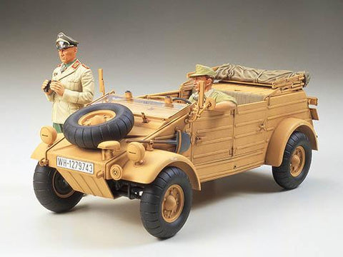 Tamiya Military 1/16 German Kubelwagen Type 82 Africa Corps Kit