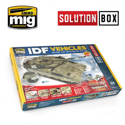 Ammo Mig IDF Vehicles Solution Box