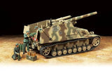 Tamiya 1/35 German SdKfz 165 Hummel Late Production Heavy Self-Propelled Howitzer (New Tool) Kit