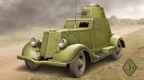 Ace 1/48 Ba20 Late Production Light Armored Car Kit