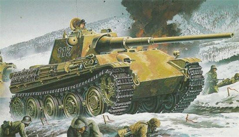 Dragon Military 1/35 PzKpfw Panther II Tank (Re-Issue) Kit