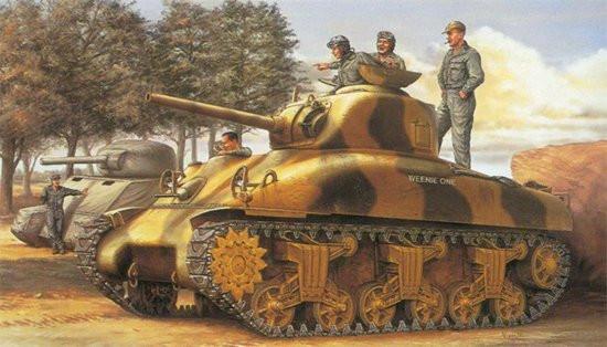 Dragon Military 1/35 M4A1 75mm Early Version Tank Kit