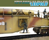 Dragon 1/35 28cm K5(E) Leopold German Railway Gun (Re-issue) Kit