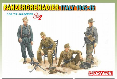 Dragon Military 1/35 Panzer Grenadiers Italy 1943-45 (4) Kit