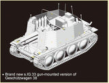 Dragon 1/35 Sd.Kfz.138/1 Geschützwagen 38 H für s.IG.33/1 Kit