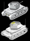 Dragon 1/35 Flakpanzer IV "Ostwind" Tank Smart Kit