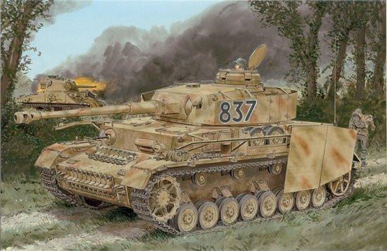 Dragon Military 1/35 PzKpfw IV Ausf H Late Production Tank w/Zimmerit Kit