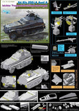 Dragon Military 1/35 Sd.Kfz.250/4 Ausf A Leichter Truppenluftshutz (New Tool) Smart Kit