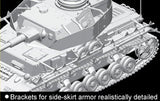 Dragon 1/35 Pz.Kpfw.IV Ausf.H Late Production w/Zimmerit (2 in 1) Kit