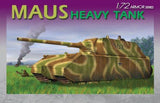 Dragon Military 1/72 German Maus Heavy Tank Kit