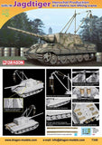 Dragon 1/72 SdKfz 186 Jagdtiger Henschel Tank w/Metric Ton Lifting Crane Kit