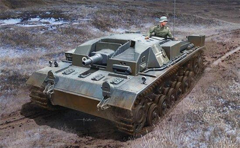 Dragon Military 1/72 Stug III Ausf A Tank Kit