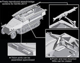 Dragon 1/72 Sd.Kfz.251/7 Ausf.D Pionierpanzerwagen (2 in 1) Kit