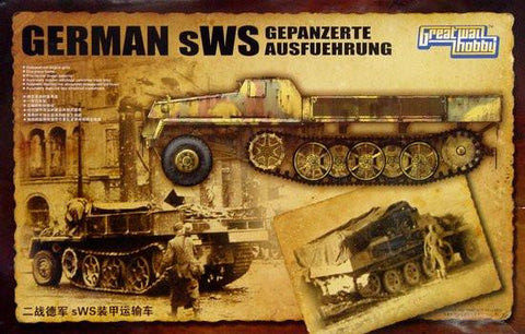 Lion Roar Military 1/35 German sWS Gepanzerte Ausf Halftrack Kit