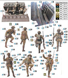 Master Box 1/35 British Infantry Before the Attack WWI Era (5 & Trench) Kit