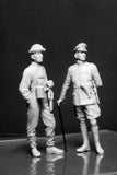 Master Box 1/35 French, German, British Private & Officer Tankmen of WWI (6) Kit