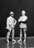 Master Box 1/35 French, German, British Private & Officer Tankmen of WWI (6) Kit