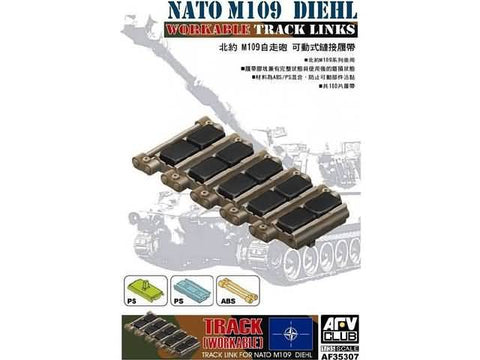 AFV Club 1/35 NATO M109 Diehl Workable Track Links