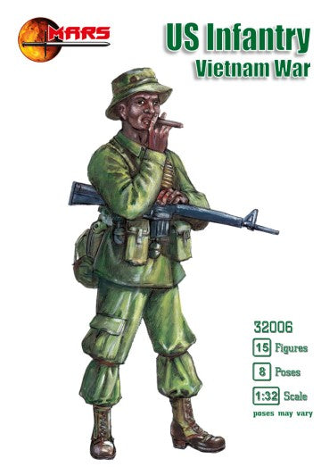 Mars 1/32 US Infantry Vietnam War (18) Kit