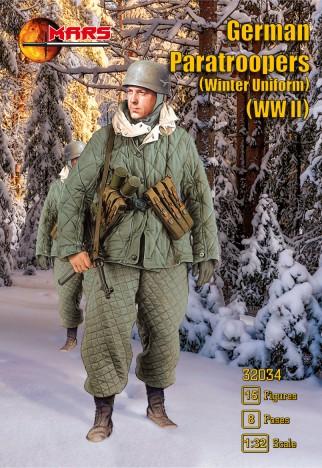 Mars Models 1/32 WWII German Paratroopers Winter Uniform (15) Kit