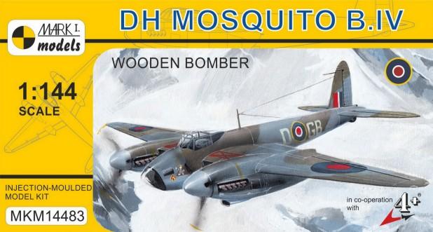 Mark I 1/144 DH Mosquito B IV RAF Wooden-Type Bomber Kit