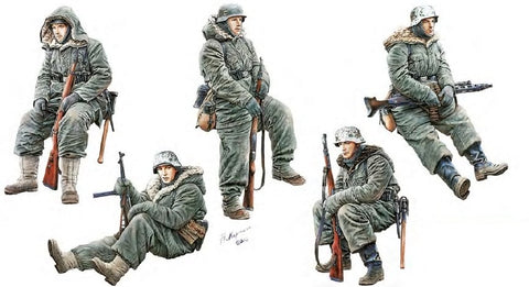 MiniArt Military Models 1/35 Totenkopf Division Kharkov 1943 (5) (New Tool) Kit
