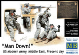 Master Box Ltd 1/35 Man Down! US Modern Army Middle East (4) Kit