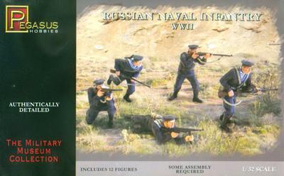 Pegasus Military 1/32 Russian Naval Infantry WWII (12)