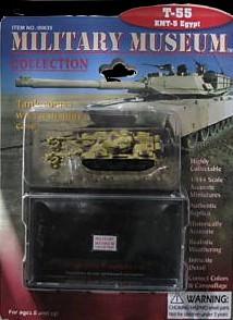 Pegasus Military 1/144 T55 Egyptian Camouflaged Tank w/KMT5 (Assembled)