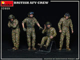 MiniArt Military 1/35 British AFV Crew (4) Kit