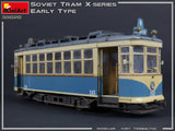 MiniArt 1/35 Soviet X-Series Early Type Tramcar (New Tool) Kit