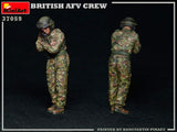 MiniArt Military 1/35 British AFV Crew (4) Kit