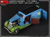 MiniArt 1/35 German Type 170V Beer Delivery Truck w/Bottles & Crates Kit