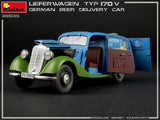 MiniArt 1/35 German Type 170V Beer Delivery Truck w/Bottles & Crates Kit