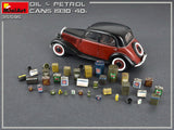 MiniArt 1/35 Oil & Petrol Cans 1930-40s (36) (New Tool) Kit