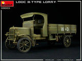 MiniArt Military 1/35 WWI British Military Lorry B-Type Truck Kit