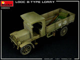 MiniArt Military 1/35 WWI British Military Lorry B-Type Truck Kit