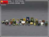 MiniArt 1/35 Oil & Petrol Cans 1930-40s (36) (New Tool) Kit