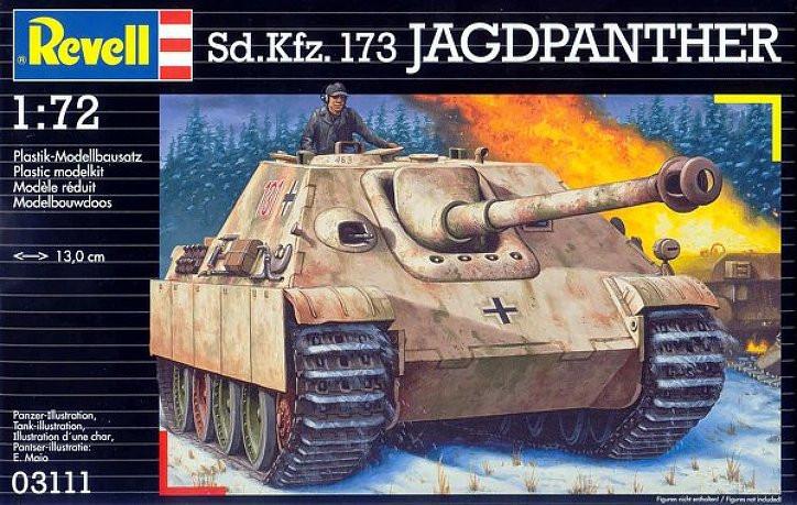 Revell Germany 1/72 Jagdpanther SdKfz 173 Tank Kit