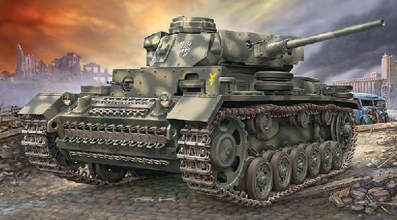 Revell-Germany Military 1/72 PzKpfw III Ausf L Tank kIT