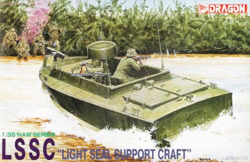 Dragon Military 1/35 Light Seal Support Craft (LSSC) (Re-Issue) Kit