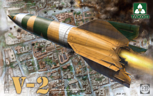 Takom 1/35 WWII German V-2 Rocket Single Stage Ballistic Missile Kit