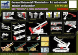 Bronco 1/35 German Rheinmetall Rheintochter R2 Anti-Aircraft Missiles & Launcher Kit