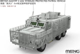 Meng 1/35 British Mastiff 2 6X6 Wheeled Protected Patrol Vehicle Kit